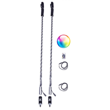 Load image into Gallery viewer, 2x 5150 Led Whips W/Bluetooth