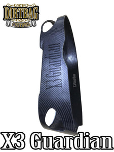 X3 Guardian" Can-am Maverick X3 drive belt case protector one piece carbon fiber